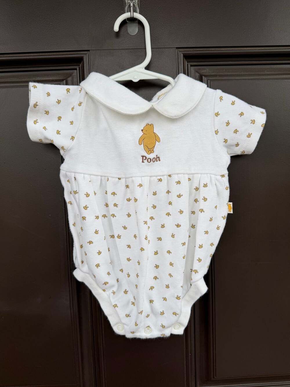 Vintage Classic Pooh Winnie the Pooh Bubble Romper - 3M